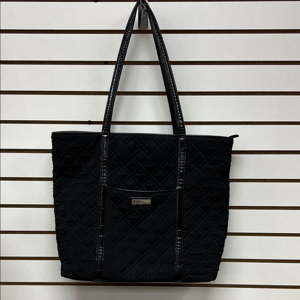 Vera Bradley Black Quilted Tote